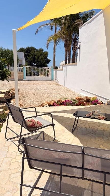 Albachiara outdoor seating area